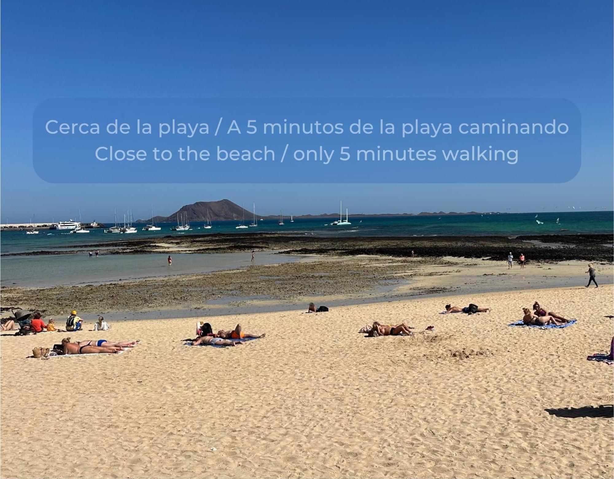 Mango Sorbet Super Central, 3 Desks, High Speed Internet, 3 Bedrooms And 2 Bathrooms Corralejo Extérieur photo